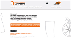 Desktop Screenshot of galetas.ch