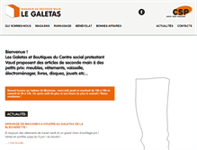 Tablet Screenshot of galetas.ch